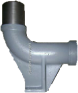 WHITE/OLİVER EKSOZ DİRSEK pik EXHAUST ELBOW OUTLET 2-135/2-155 2150