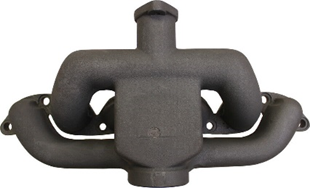 EKSOZ MANİFOLD büyük pik kutulu  EXHAUST MANIFOLD I.H. 400,45O