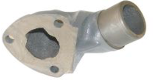 EKSOZ DİRSEK pik EXHAUST ELBOW MF 231/240 P