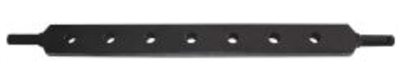 9 DELİKLİ DEMİR ince uç 22mm  60X25=765 mm  DRAWBAR 22mm 135