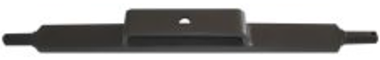 9 DELİKLİ DEMİR  köprülü 60X25=765mm ince uç 22 mm DRAWBAR  BRIDGED 22 mm 135